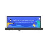 Wind Resistant Taxi Top Advertising Signs Double Sided Digital Dynamic