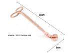 Stainless Steel Candle Wick Hook / Wick Trimming Scissors Three Piece Set
