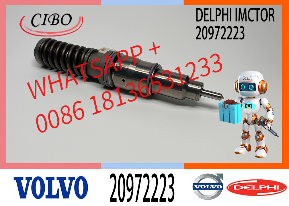 Truck Fuel Injector 21028880 21644598 21644596 20972223 For VOL-VO FH13