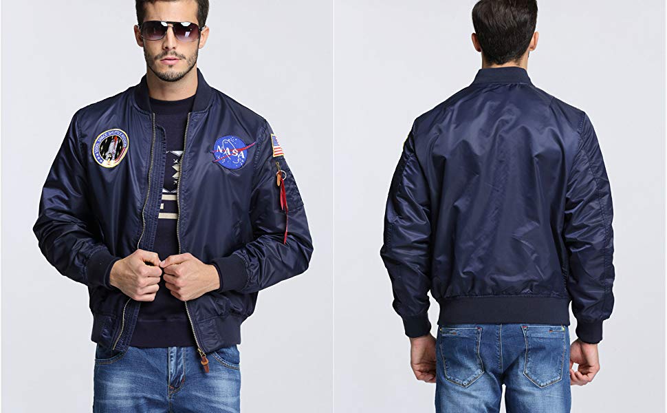 Custom Ma1 Aviator Winter Tide Army Men's Jacket for sport Running Jacket Of 100% Cotton