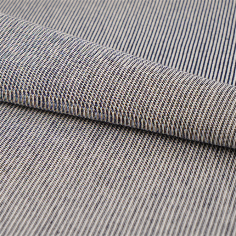 Healthy And Breathable And Good Texture Striped Knit Fabric For Casual Wear