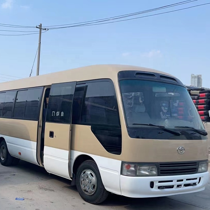 Used and Second hand 26 seats 29 seats Bus Coaster Buses with Emission Euro 3 Optional