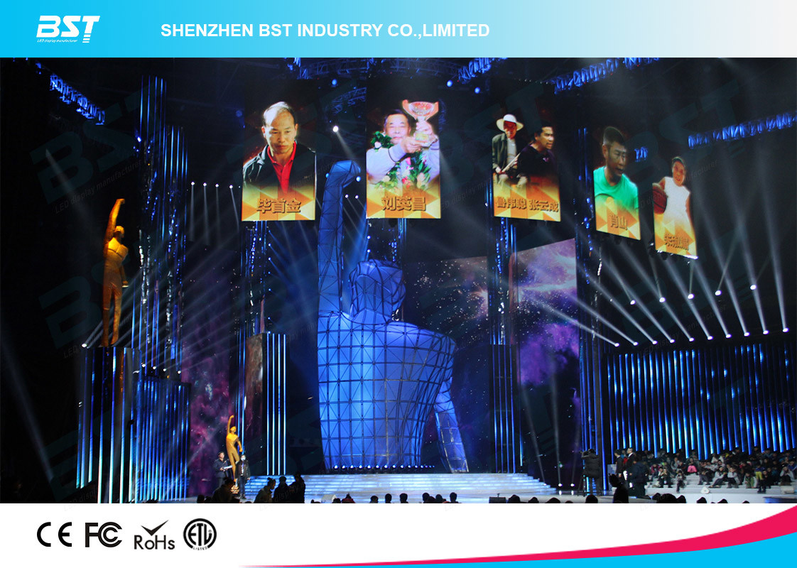 1500Nits Brightness P3.91mm SMD2121 Lamp Led Rental Video Display For Music show