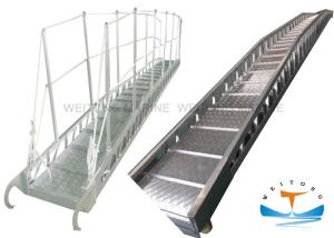 Wholesale Aluminum Gangway Marine Boat Ladders Steel Wharf Ladder For Seagoing Vessels from china suppliers