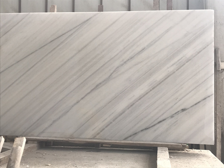 Grey Veins Marble Backlit Pure White Jade Onyx Stone