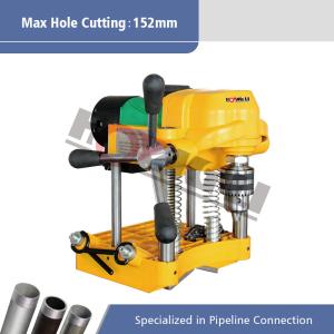 Wholesale Electric Pipe Hole Cutting Machine for 6&quot;(152mm) Steel Pipes Hongli JK150 from china suppliers