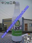 PVC Custom Inflatable Advertising Bottle , 5M Inflatable Bottle Model For