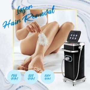 Wholesale Medical Laser Hair Removal Machine 755nm 808nm 1064nm Diode Laser Beauty Machine For Salon from china suppliers