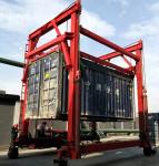 Small Space Rtg Rubber Tyred Gantry Cranes Simple Operation