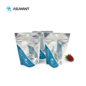 Wholesale Waterproof Weed Concentrate Packaging Mylar Bags Matte Aluminum Custom Printed Durable from china suppliers