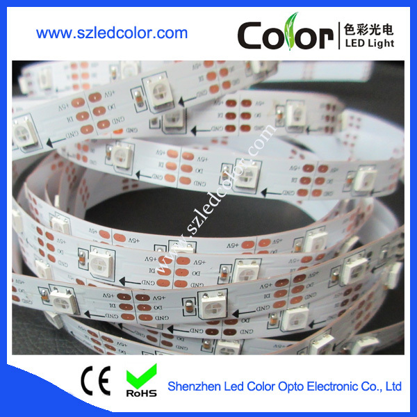 smd 5050 rgb digital ws2811 ws2812b full color led strip