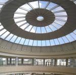 CAD Q355 Round Large Skylight Dome Replacement For Shopping Mall