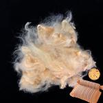 100% Natural Soybean Protein Fiber Milk Protein Fiber For Spinning