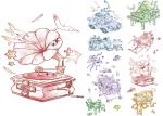 15mm Gold Foil Washi Tape Stickers For Scrapbook