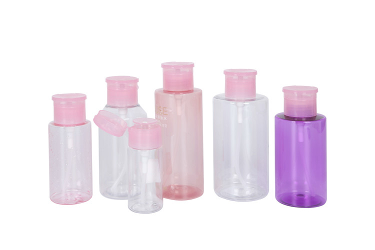 100/200/300/350/400/500ml Nail Polish Remover Pump Bottle With Press Down Dispenser
