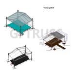 Spigot Truss System Aluminum Lighting Aluminum Stage Truss For Concert