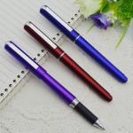 Customized wholesale Gel pen,Promotional gel-ink pen with cap,metallic gel-ink