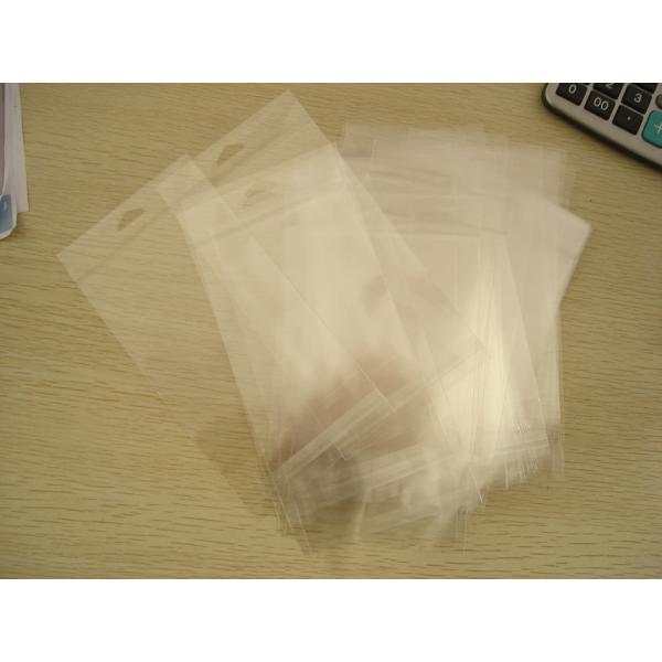 Clear Plain Header Self Adhesive OPP Bags / OPP Header Bag / OPP Cellophone Gift Bag