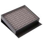 Drawer Necklace Jewelry Display Box Wear Resistant With Mirror Eco Friendly