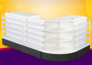 Wholesale Wooden Chinese Pharmacy Store Display Cashier Drug Shelf Multi Functional Bar Counter from china suppliers