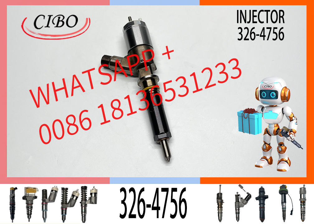 Common Rail Injector 326-0677 326-4756 10R-7675 10R-7575 326-4700 for 320D 312D 313D321D 323D C6.4 Engin