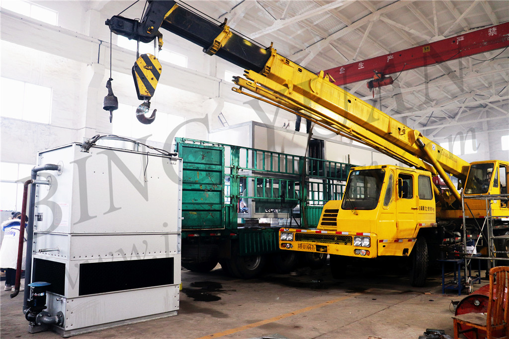 Commercial Air Cooling 2T 14KW Automatic Block Ice Machine