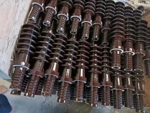 Wholesale IEC 60168 Oil ASS Transformer Porcelain Bushing Brown Glazed Korean Market 150kV from china suppliers