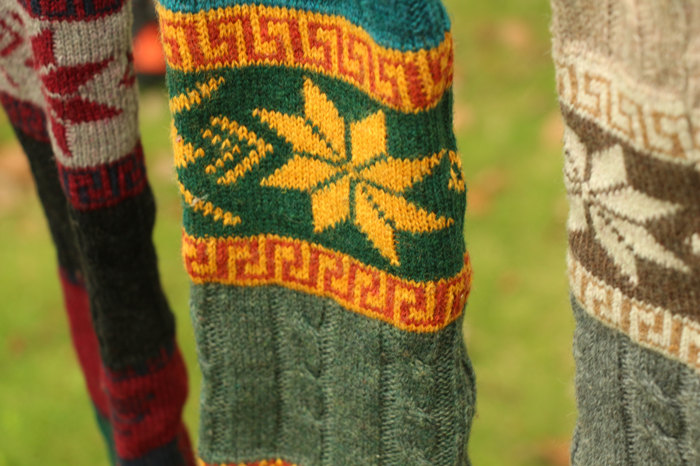 socks,leg warmers loose socks wool blend button down pierced decoration boot socks fashion