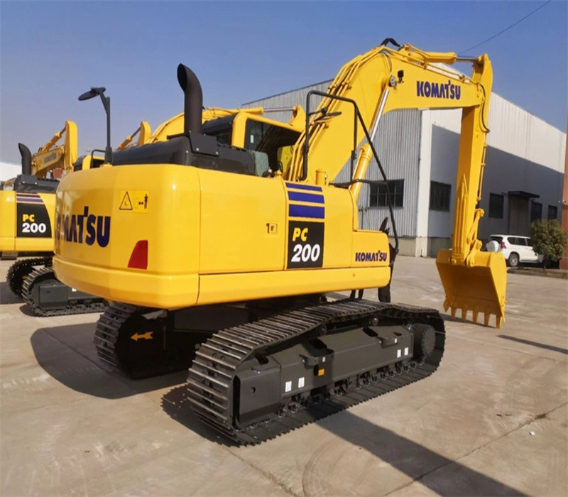 6 Cylinders Used Crawler Excavator 18Ft Depth Second Hand Komatsu Excavator