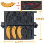 370*365*260mm Non-sticking Stainless Steel Snack Machine for Industrial and