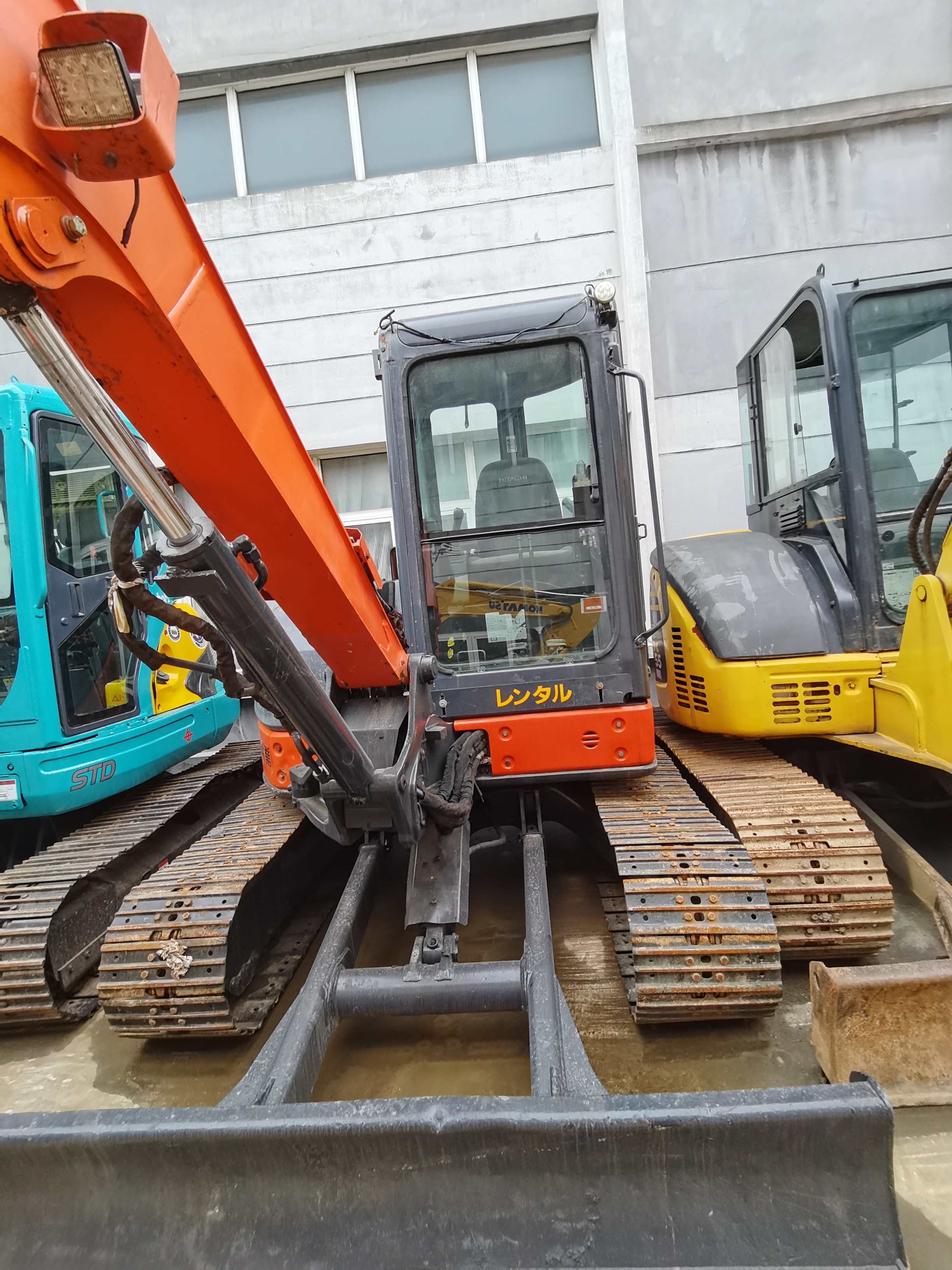 Used HITACHI ZX50 5 ton used small mini ZX50 excavator from Japan
