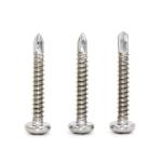 Stainless Steel Self Drilling Screw Round Head Self Tapping Metal Screws