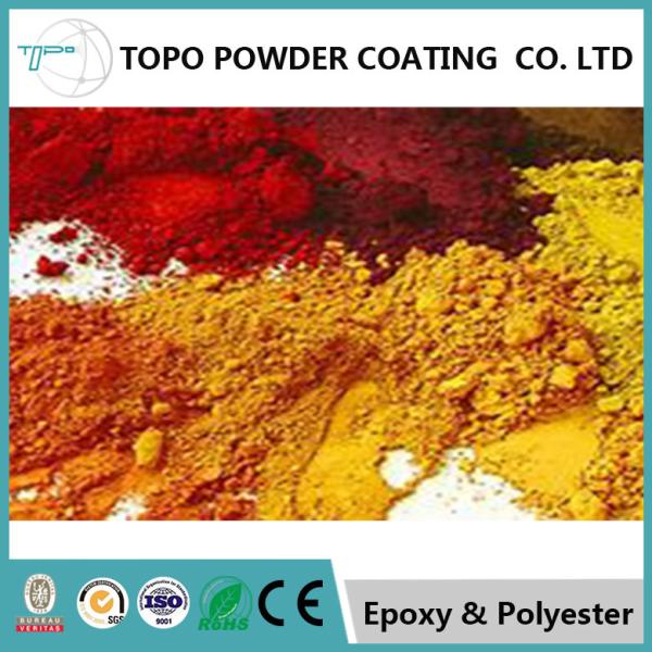 RAL1004 golden yellow electrostatic thermoset powder coating for Excellent