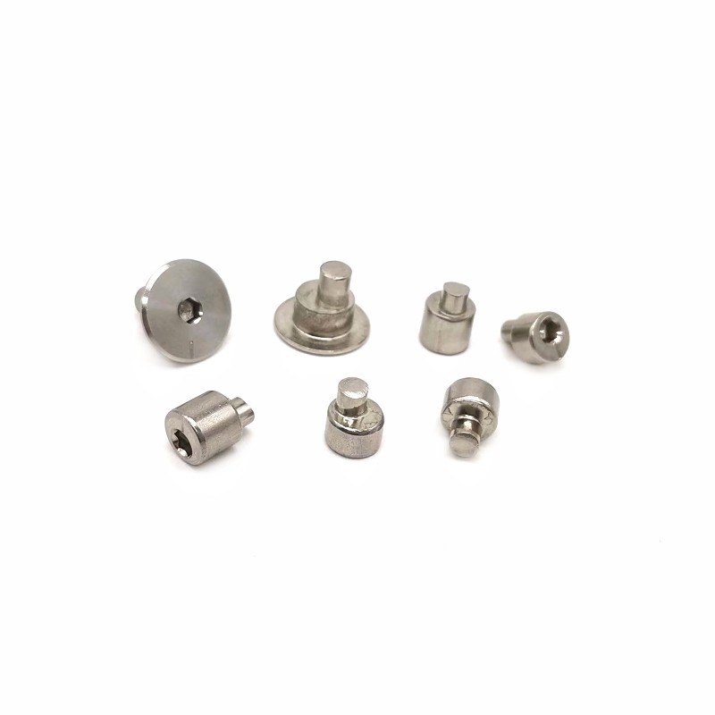 Factory Wholesale Custom Hexagon Eccentric Rivet Inner Plum Hexagon Eccentric Rivet