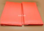 Red Personal Poly Bubble Mailers , Superior Cushioning Post Bubble Mailers