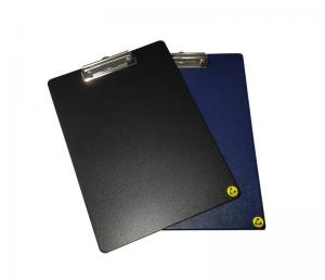 Wholesale Top Metal Clip ESD Office Supplies ESD Safe Clip Board Size A4 A5 With ESD Safe Symbol from china suppliers