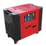 230V 11.3A DC 12V 8.3A 3kW 2.5kW Silent Type Diesel Generator YM3700T