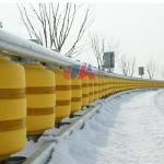 Yellow Guardrail Road Roller Barrier for Stainless Steel Traffic Safety Rolling