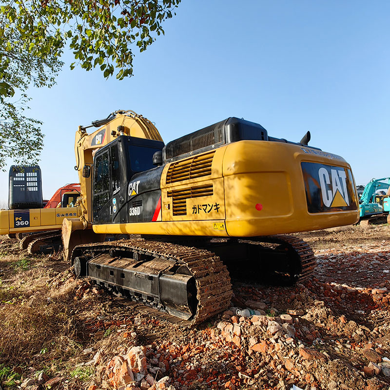Large Size 336D Caterpillar Used excavators 36 Tonnage 225KW