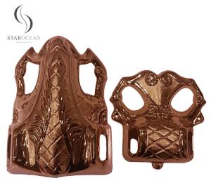 Wholesale Bronze Plastic Coffin Corners, American Style Coffin Handles And Decorations 4# B from china suppliers
