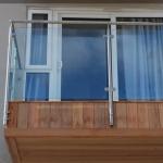 Balcony Stainless Steel And Glass Railing Systems Casting Handrail Balustrade