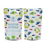 Reusable Mylar Aluminum Foil Bags Biodegradable Zipper OEM Laminated Pouches