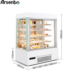 Wholesale SUS304/201 Cake Display Refrigerator Multipurpose White Black Color from china suppliers