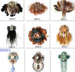 Fashion Women Accessories Crystal Custom Letter Rhinestone Brooch Pins, new