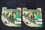Trail Races Metal Custom Sports Medals Marathon 5K 10k Medallions 40*3MM Size