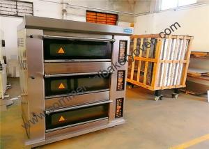 Wholesale Commercial Bakery Deck Oven Digital Control Outside Size 951x660x1200mm from china suppliers