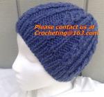 New High Fashion Soft Chunky Acrylic Cable Knitted Multicolor Beanie, Newest