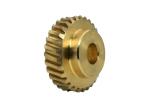 10 30T 2.0M Worm Gear And Worm Wheel 62.74mm TIP Diameter Aluminum Bronze CDA