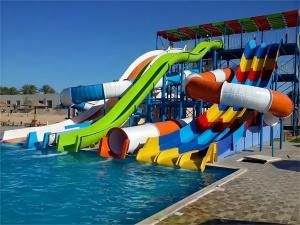 Wholesale 1 People Play Water Park Slide Games Equipment Fiberglass Water Slide Set from china suppliers