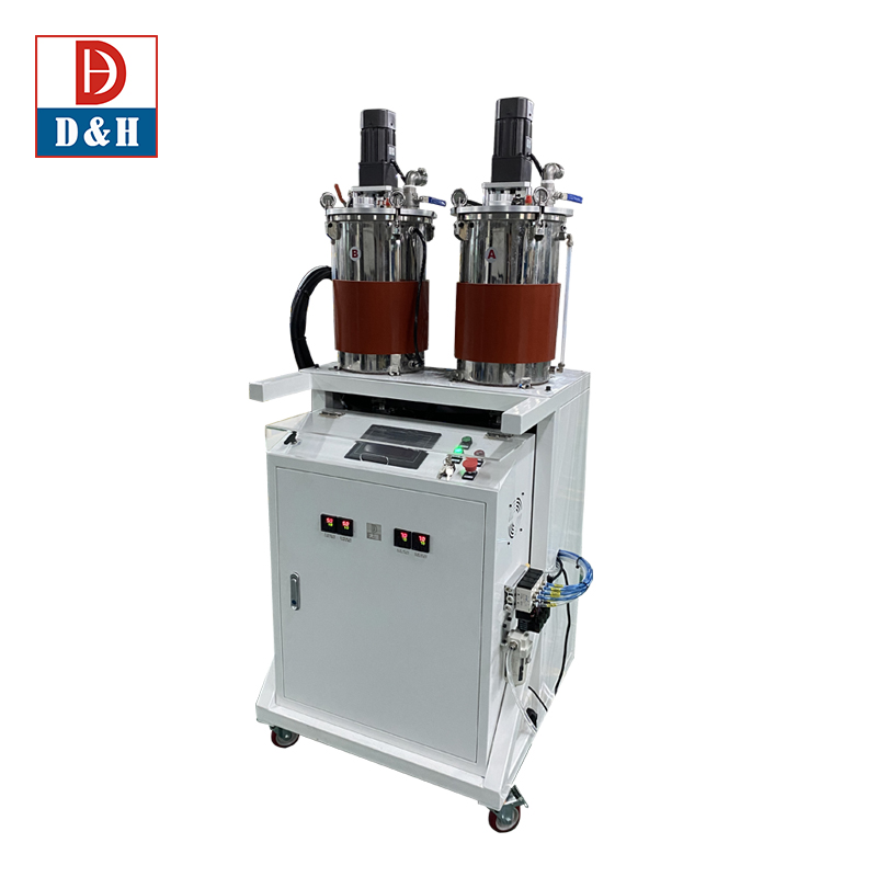 Durable Gear Pump Assurance Static Mixing Valve Potting Machine for Two Part Materials